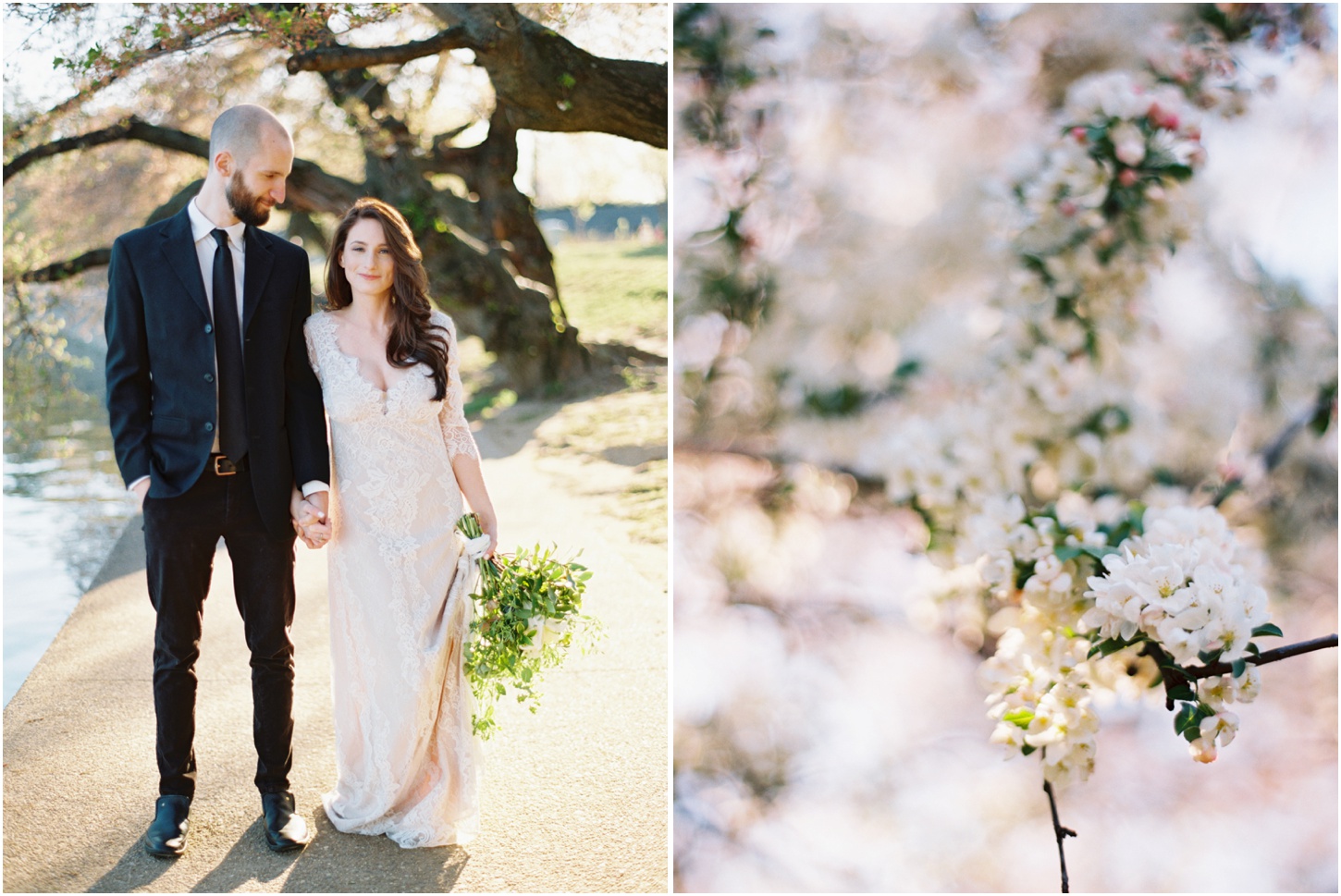 DC Cherry Blossom Wedding | Kristin Sweeting Photography