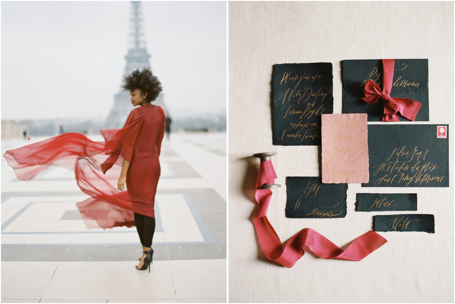Paris film wedding photographers