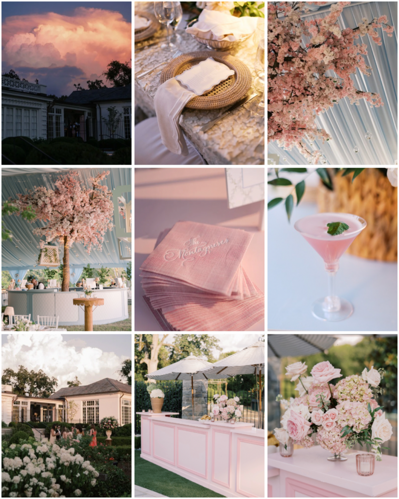 Cherry Blossom Tree Wedding Reception